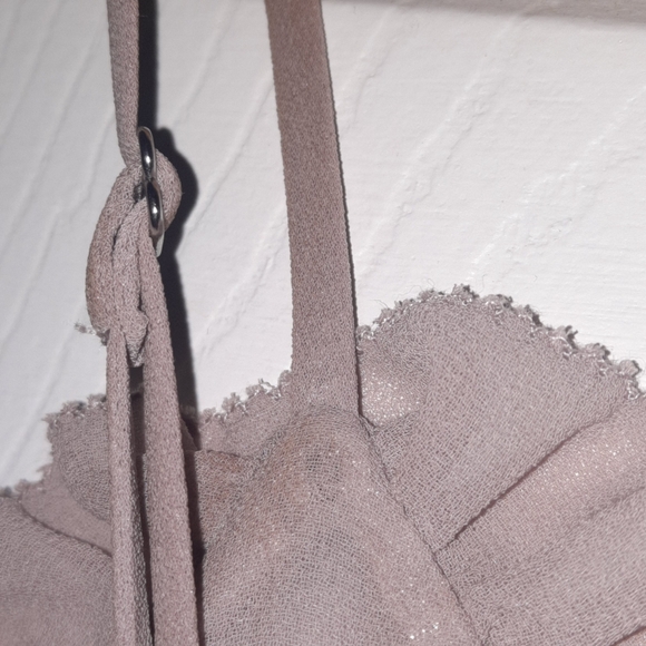 NBD Ruffle Maxi Dress Revolve Dusty Lilac Sequin Gown Party Event Coquette Small - Picture 6 of 13